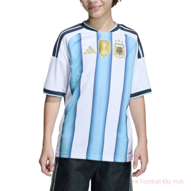 Vibrant Argentina Kids Home Shirt 2026/27 Sports Selection-Unisoccer Shop